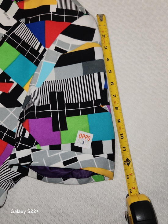 OppoSuits "Testival" Retro TV Pattern Blazer - Sz 50.  #G12 - Picture 10 of 16